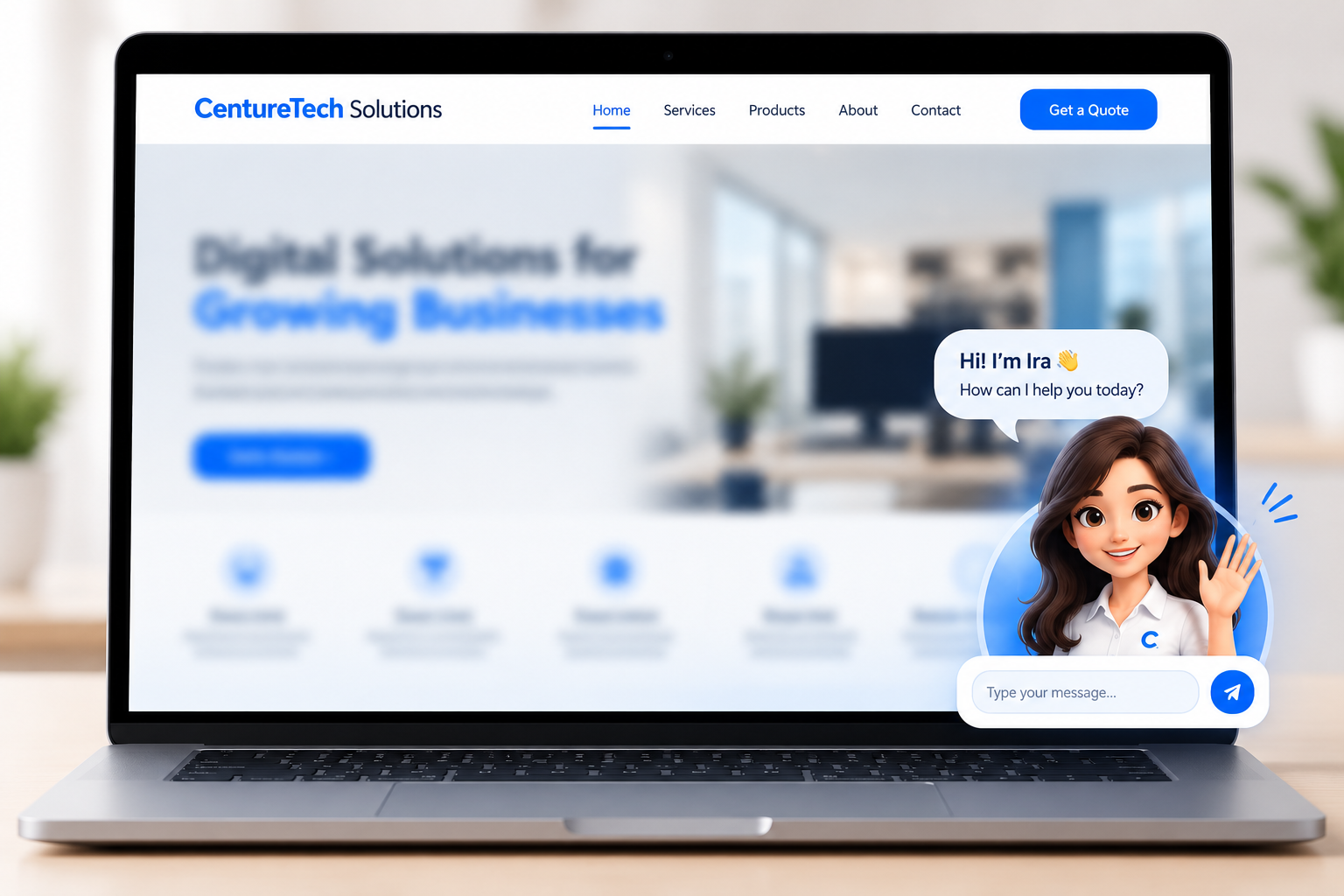CentureTech AI Intelligent Chat Bot Integration - Basic